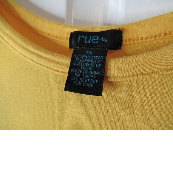 Rue+ Yellow shirt - Picture 3 of 3
